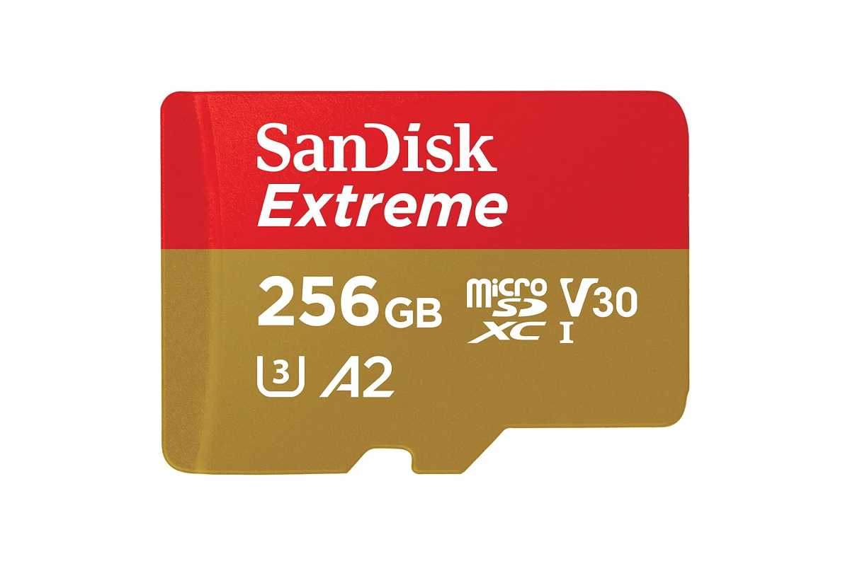 SanDisk Extreme 256GB microSDXC Card