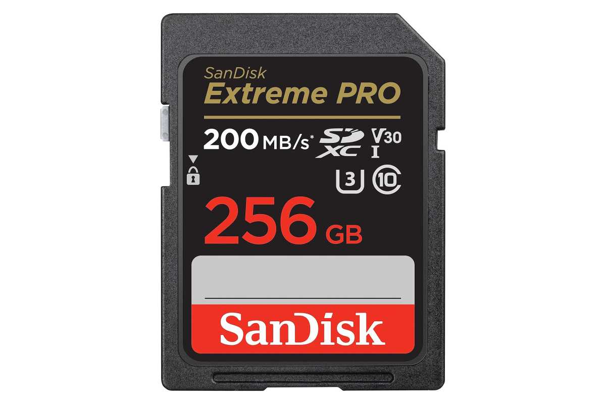 SanDisk Extreme PRO 256GB SDXC Card