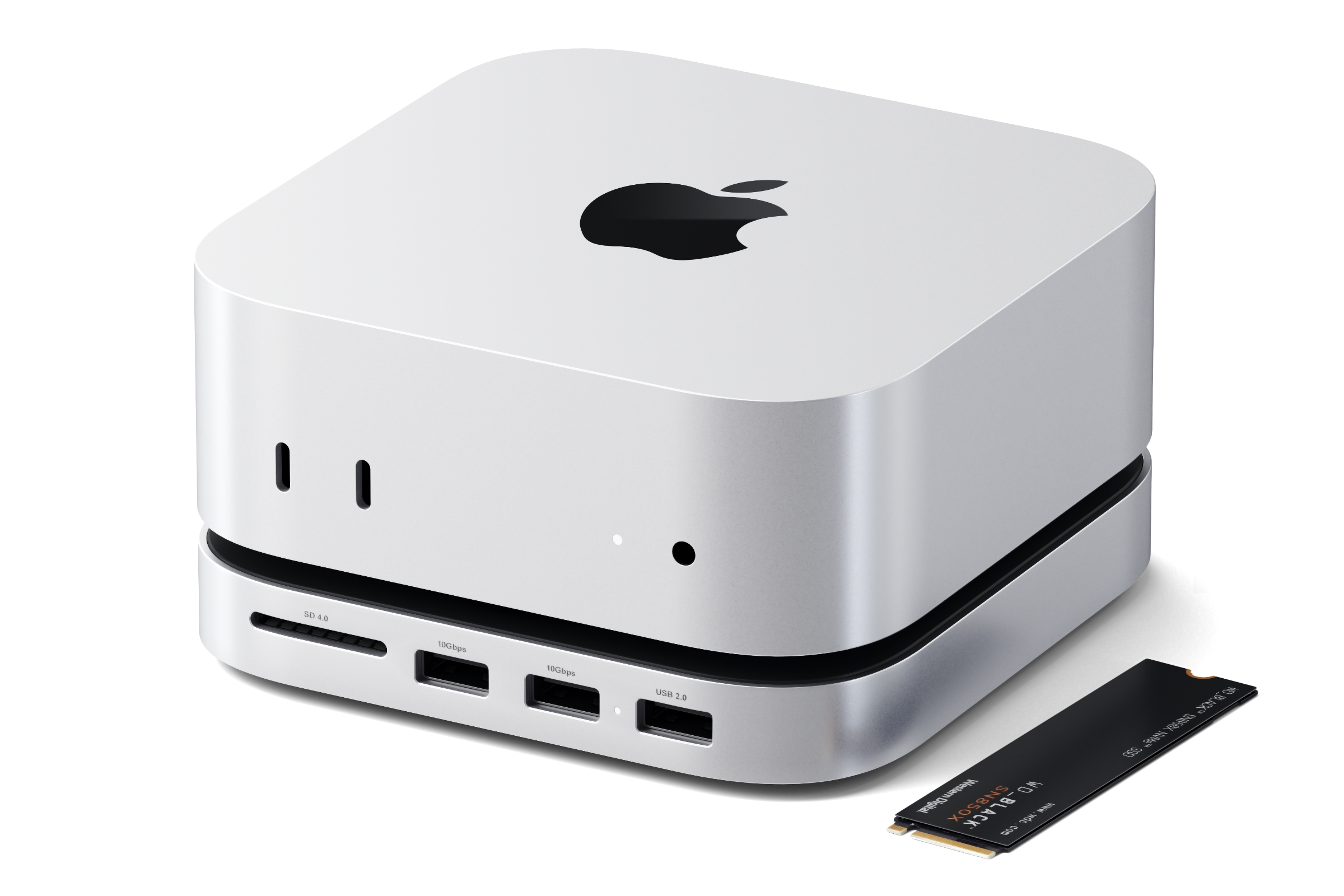 This M4 Mac mini hub has SSD storage and a power button you can