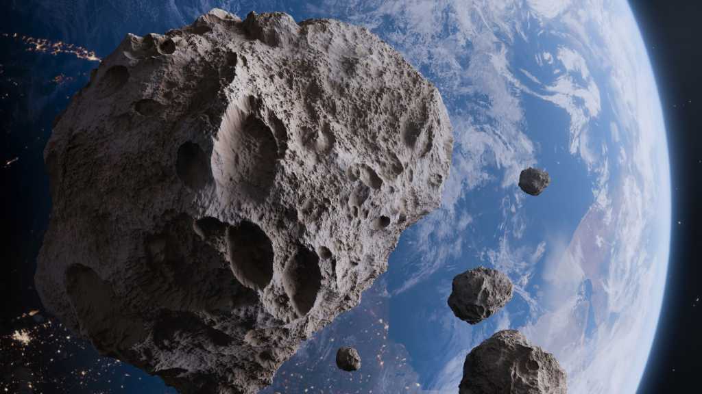 Image: GefÃ¤hrlichster Asteroid kÃ¶nnte statt der Erde den Mond treffen â die Folgen