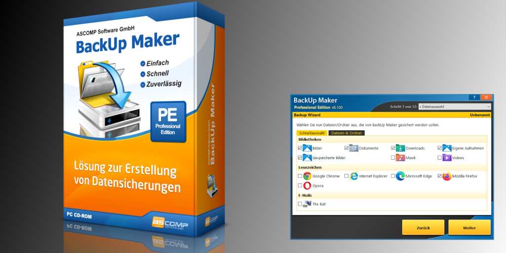 Image: Wir verschenken BackUp Maker Pro (Vollversion)