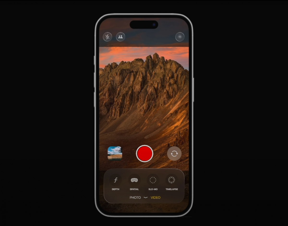 iOS 19 Camera app redesign leak 4