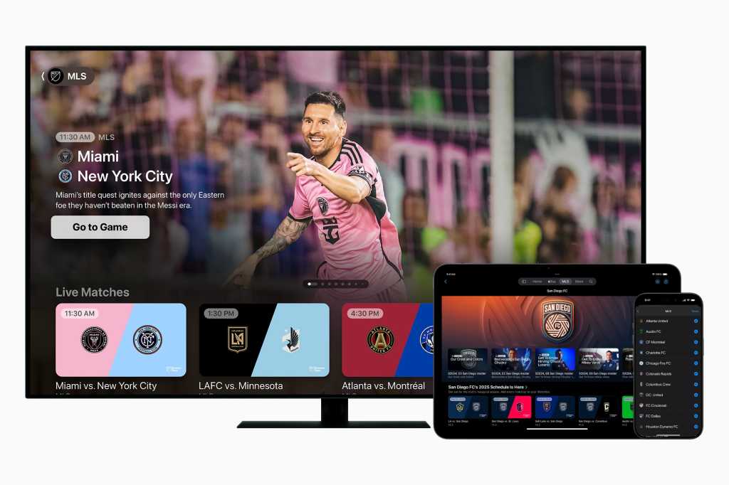 Image: An jedem verdammten Sonntag: MLS-FuÃball auf Apple TV+ fÃ¼r alle