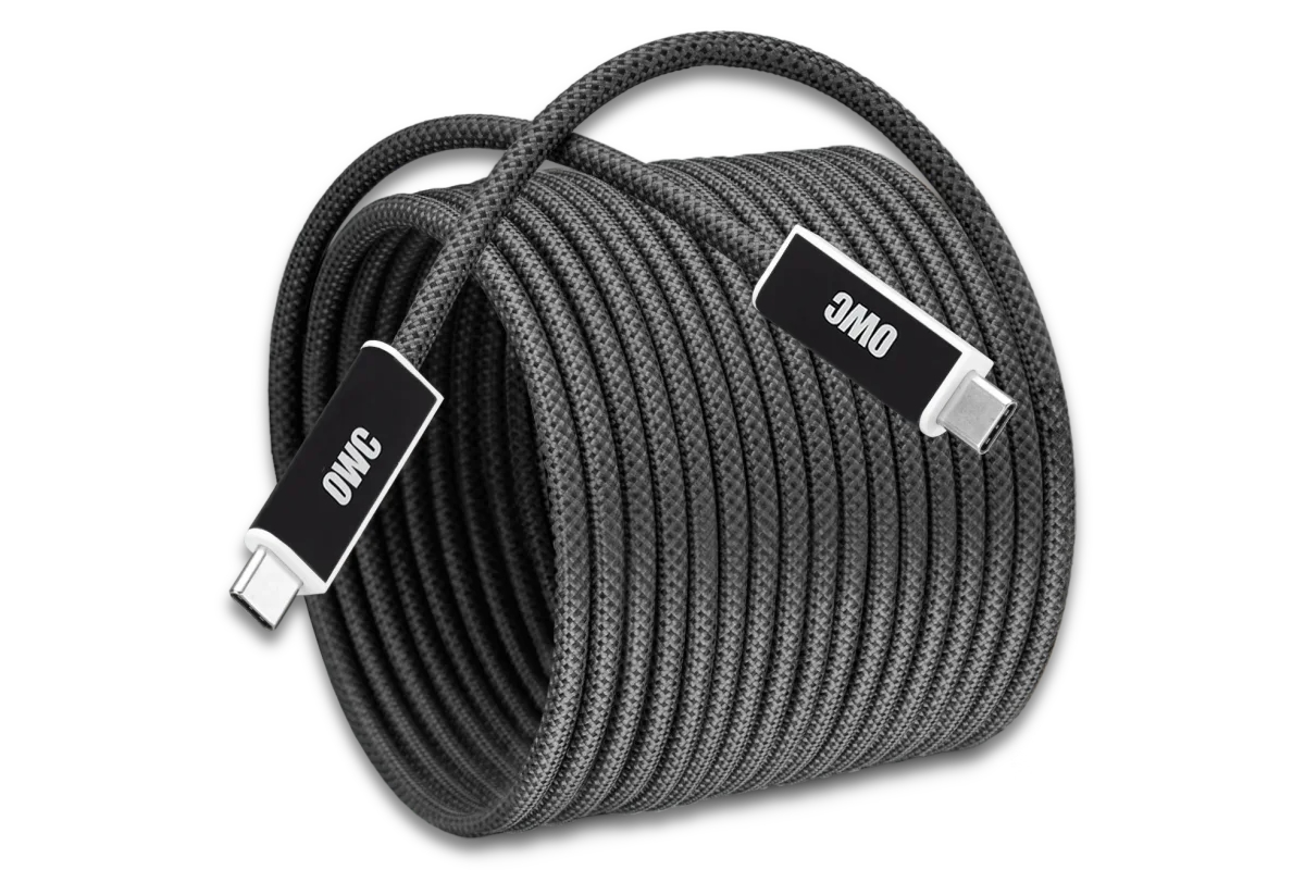 OWC’s new optical cables offer up to 15 feet of Thunderbolt 4 connectivity