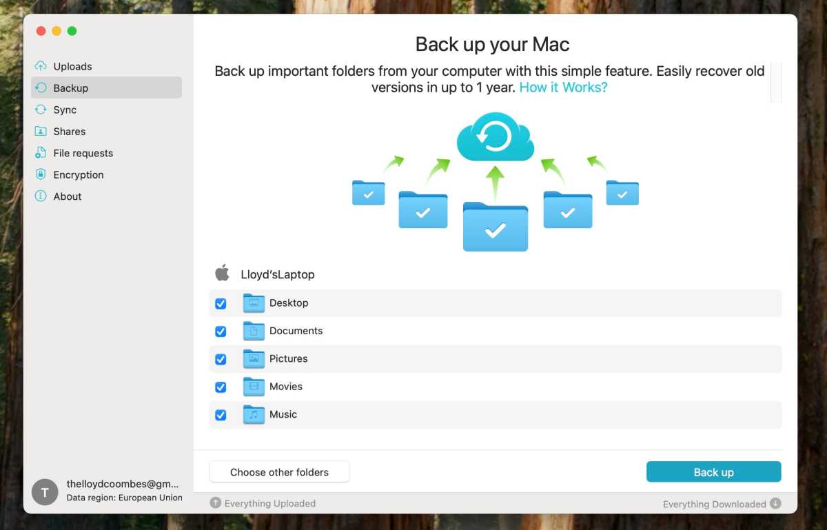 pCloud File Backup