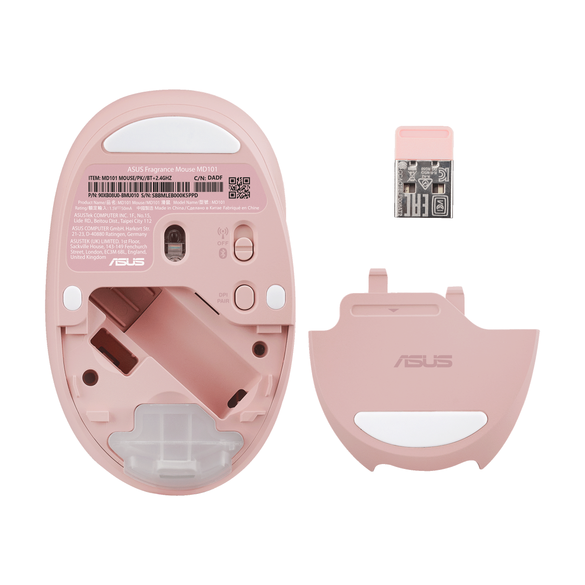 asus smelly mouse (fragrance mouse) bottom