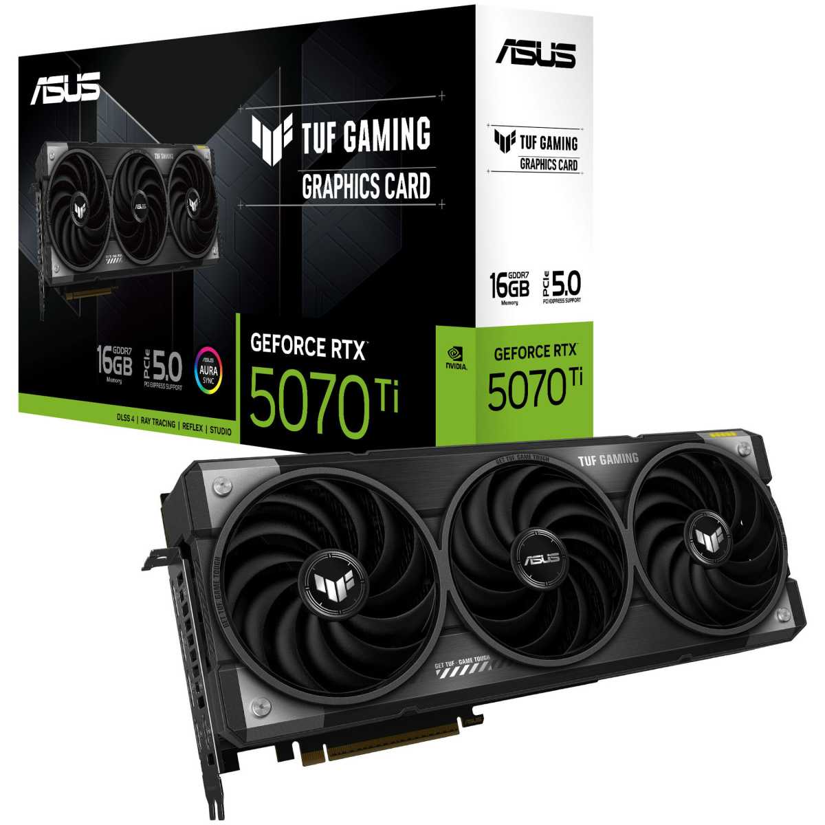 Asus TUF RTX 5070 Ti card