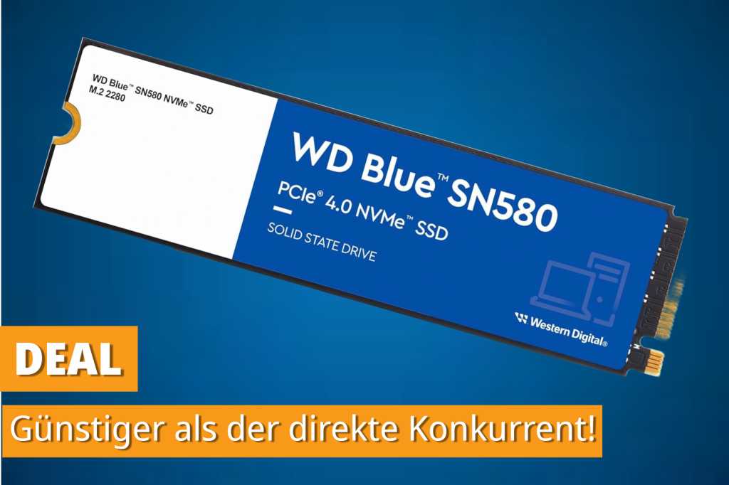 Image: Crucial verliert das Preisduell: WD Blue SSD mit 1 TB jetzt noch gÃ¼nstiger!