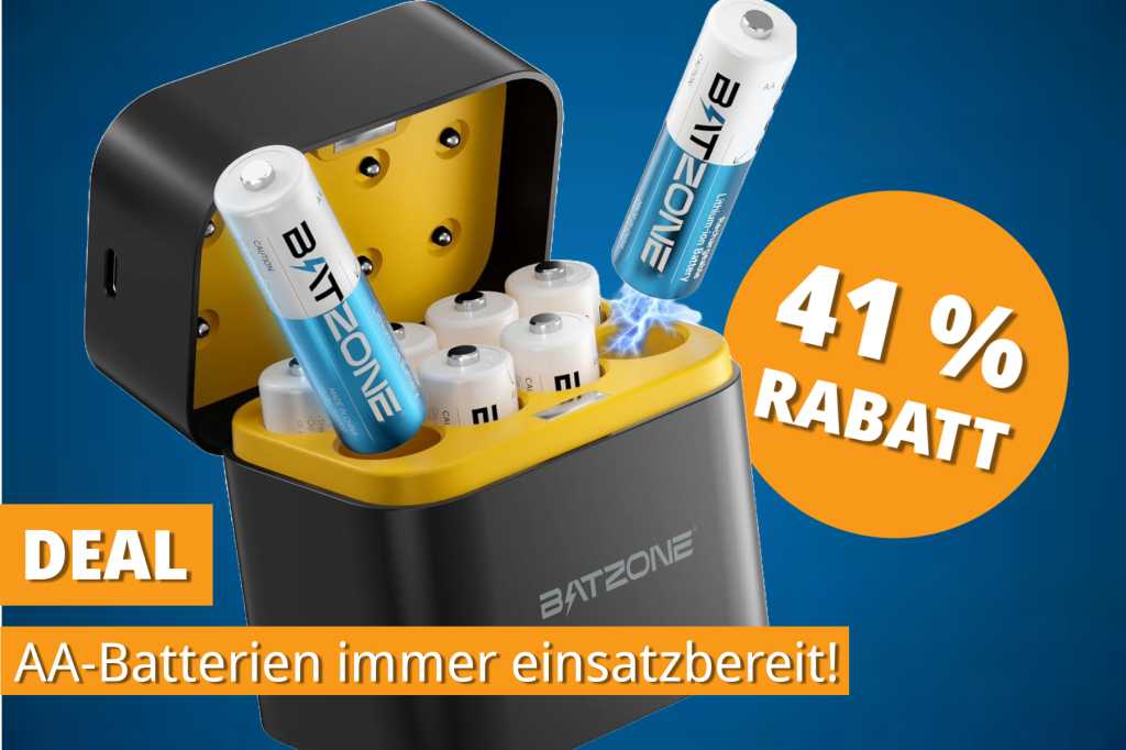 Image: Nie wieder leere Batterien: Die smarte Alternative zu Einwegbatterien ist jetzt im Angebot!