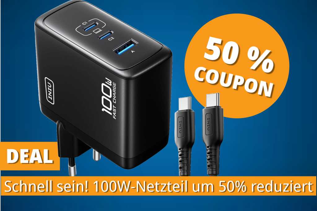 Image: Nur bis morgen! Dieses 100W LadegerÃ¤t kostet mit 50%-Coupon nur 13,99 â¬