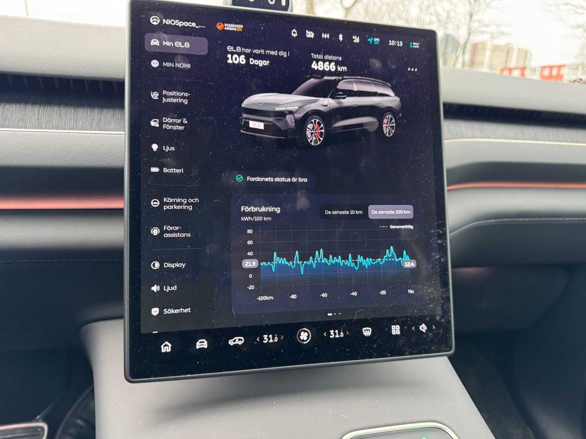 Test Nio EL8