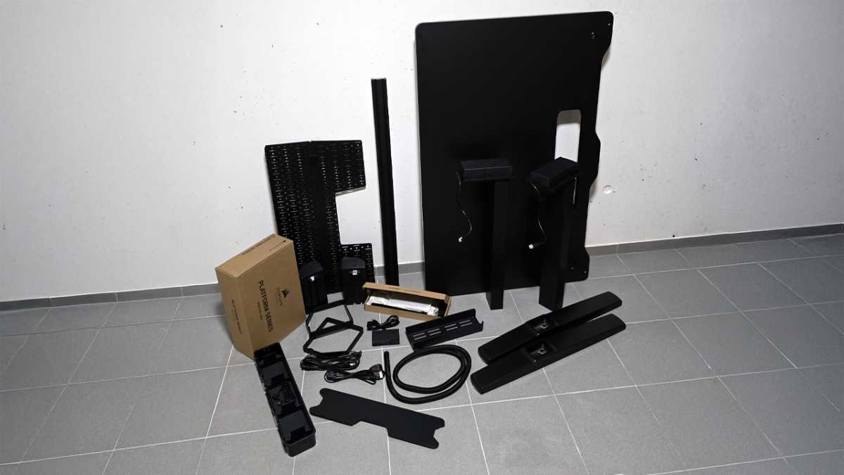 Lieferumfang der Corsair Platform:4