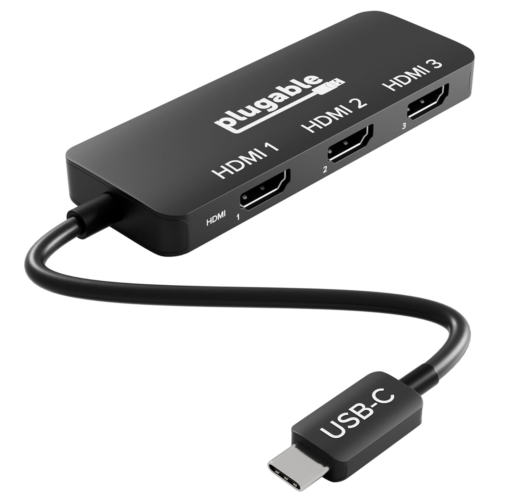 Plugable USB-C Triple HDMI MST DIsplay Adapter - Best budget USB-C hub for three displays (Windows)