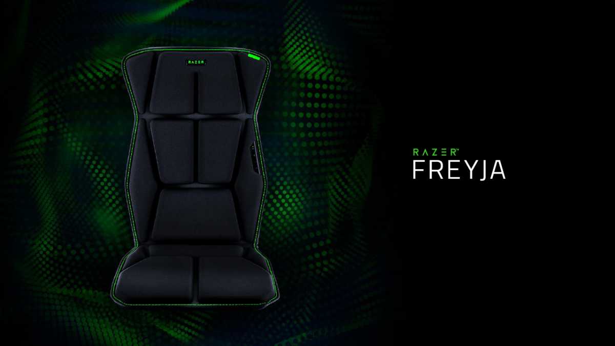 Razer Freyja review: This haptic seat pad (literally) shakes up your gaming