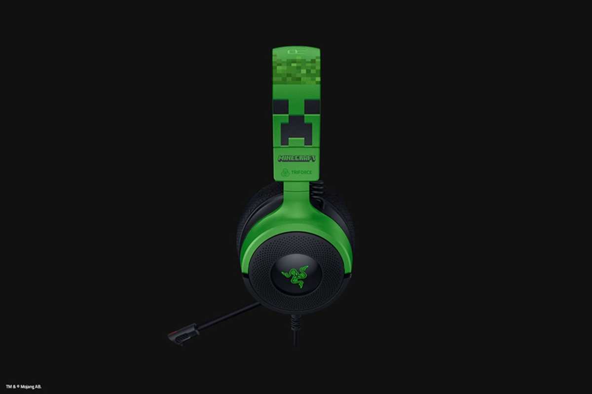 Razer Kraken Minecraft edition headset