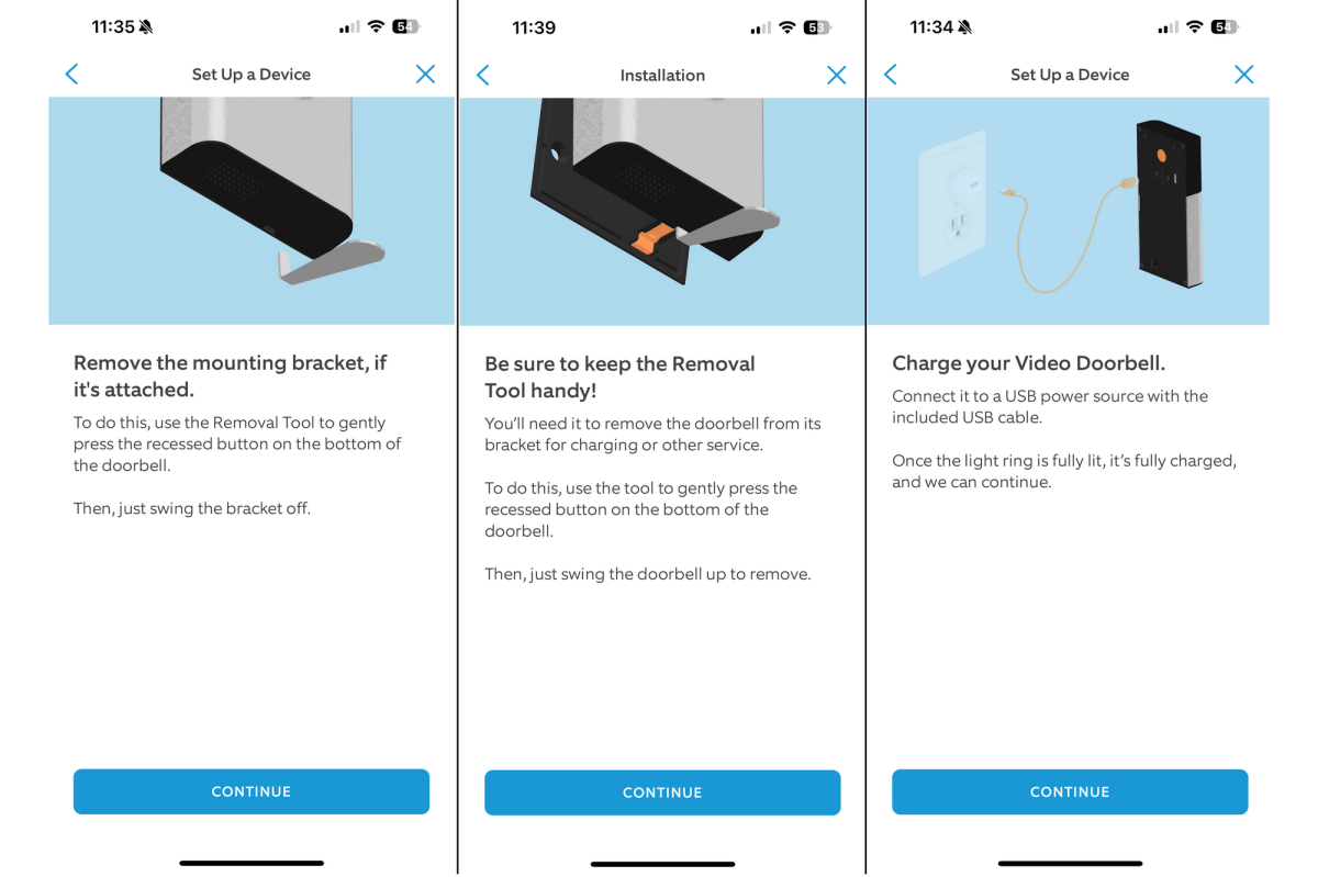 Ring Battery Doorbell app screenshots 2