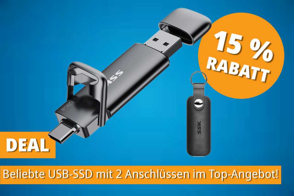 Image: Superschneller 1TB USB-SSD-Stick fÃ¼r nur 76â¯â¬ â Top-Deal bei Amazon