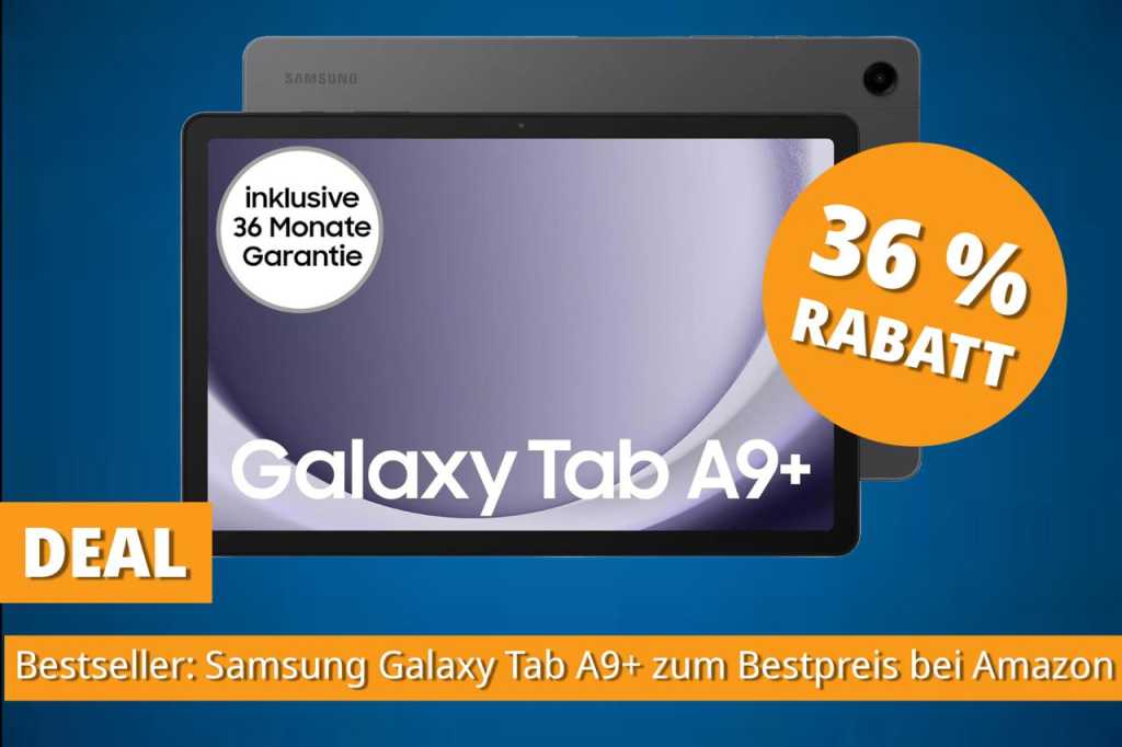 Image: Meistverkauftes Tablet kostet jetzt nur 159 Euro bei Amazon: Samsung Galaxy Tab A9+ schon Ã¼ber 5.000 Mal bestellt
