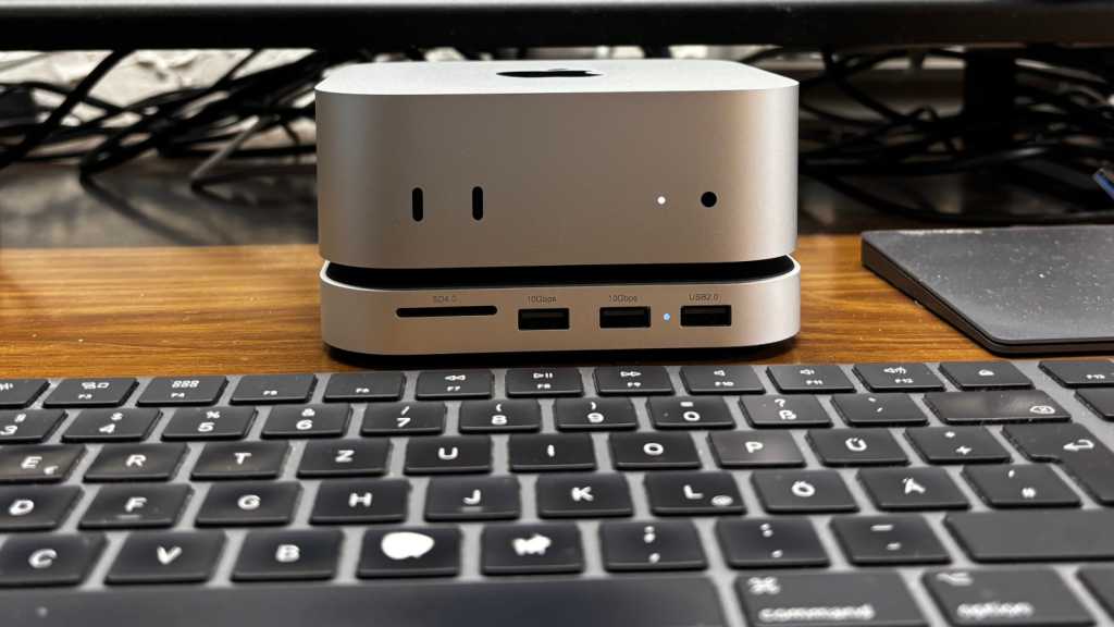 Image: Satechi Stand & Hub fÃ¼r Mac Mini M4 im Test: Raffinierte UnterstÃ¼tzung