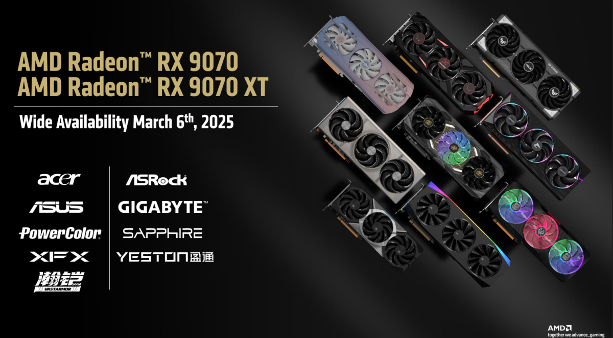 amd radeon rx 9070 series press deck slides 1