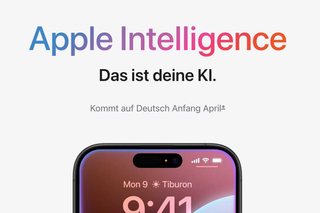 Image: iOS 18.4 soll Anfang April kommen â Apple Intelligence auch in Deutschland