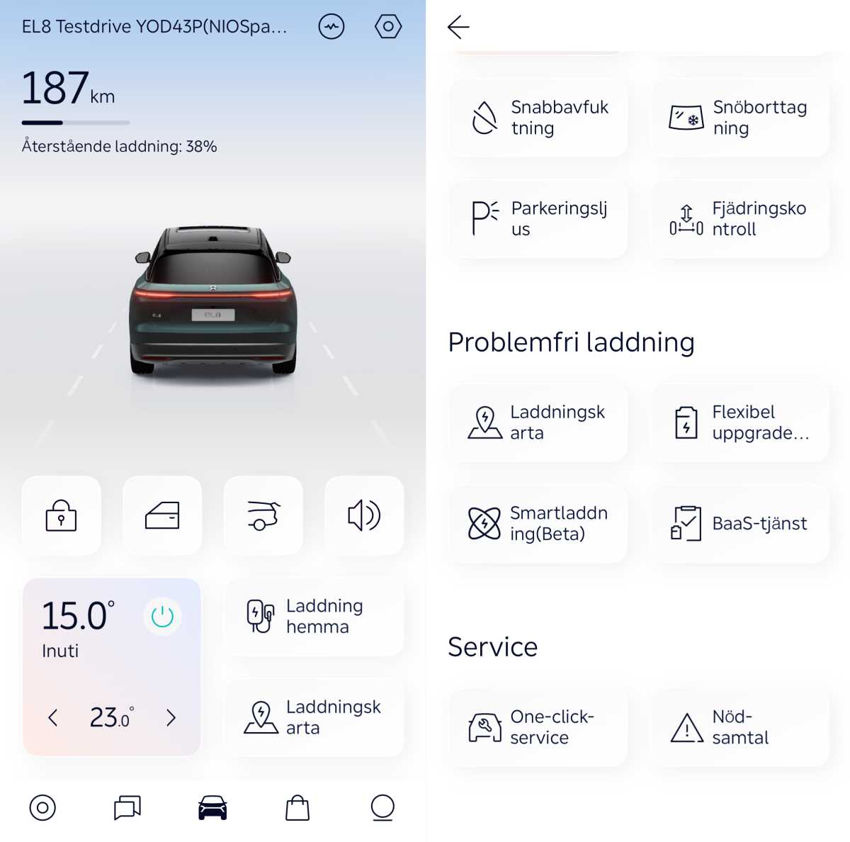 Test Nio EL8