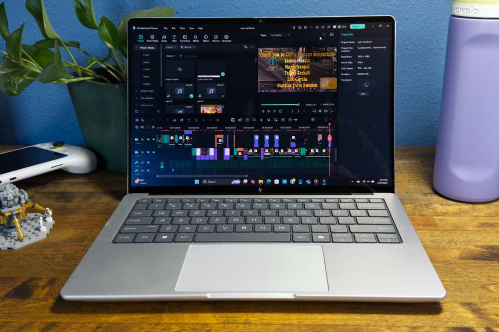 Image: HP Elitebook X G1a im Test: Schnell und tragbar, aber nicht sehr ausdauernd