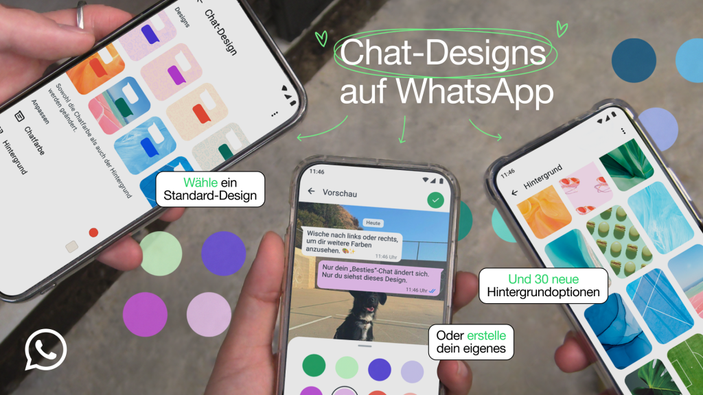 Image: Whatsapp: So nutzen Sie die neuen Chatdesigns und Farben