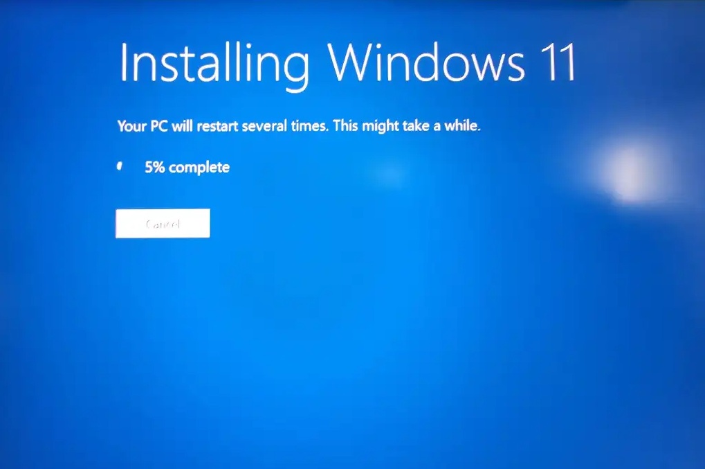 Installing windows