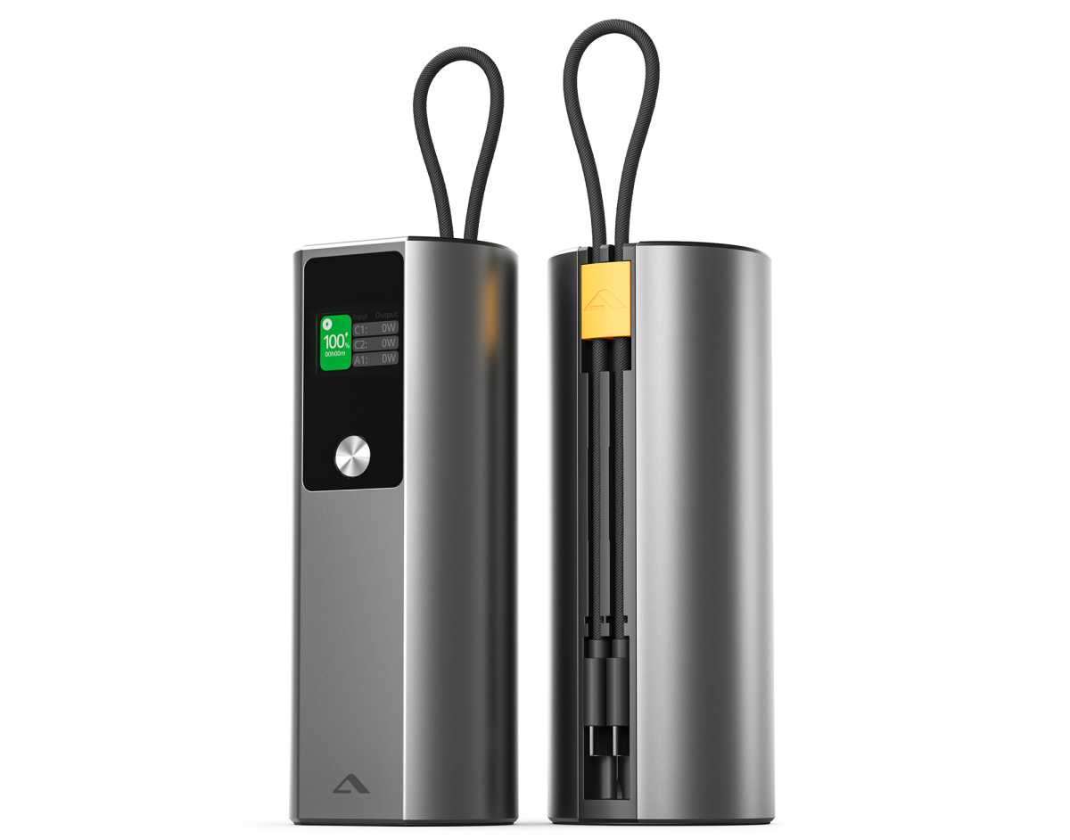 Alogic Ark Pro Power Bank front and rear views