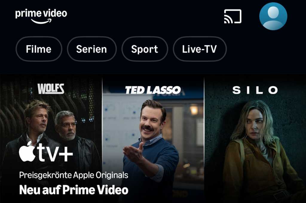 Image: So sehen Sie Apple TV+ jetzt auch Ã¼ber Amazon Prime Video