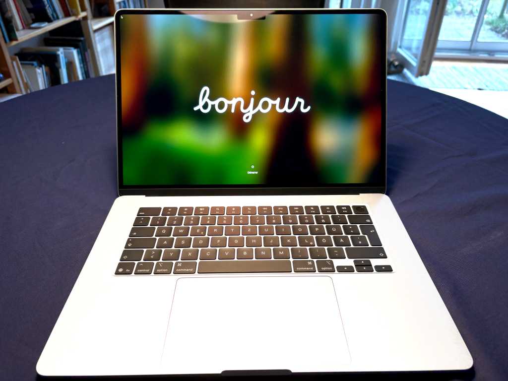 Image: Macbook Air M4 15 Zoll im Test â viel Platz auf den Displays