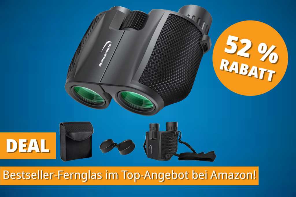 Image: Meistverkauftes Fernglas mit Nachtsicht jetzt fÃ¼r nur 22,25 Euro bei Amazon: Schon Ã¼ber 2.000 Mal bestellt