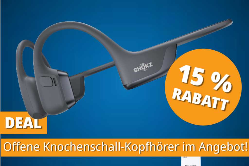 Image: Offene Ohren, klarer Klang: Shokz-KopfhÃ¶rer mit Knochenschall reduziert