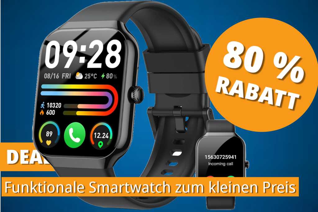 Image: Preisverfall: Bestseller-Smartwatch jetzt fÃ¼r unter 20 â¬ sichern!