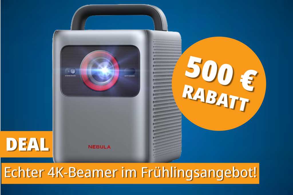Image: Nicht nur 4K-kompatibel â dieser Beamer zeigt echtes 4K und ist gerade 500â¯â¬ gÃ¼nstiger