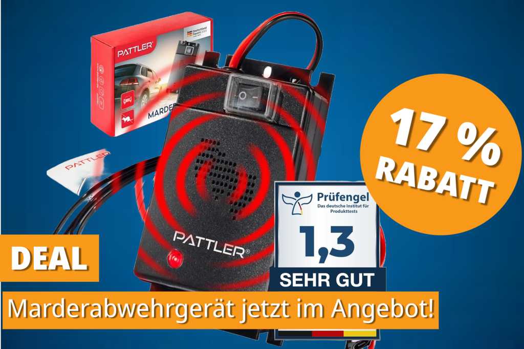 Image: Nie wieder MarderschÃ¤den: Dieser Marderschreck schÃ¼tzt Ihr Auto fÃ¼r unter 25 â¬!