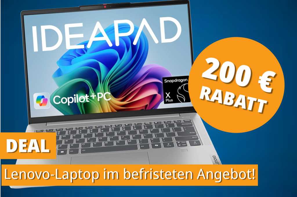 Image: OLED-Display & Snapdragon X Plus: Dieser Lenovo-Laptop ist jetzt 200 â¬ gÃ¼nstiger!