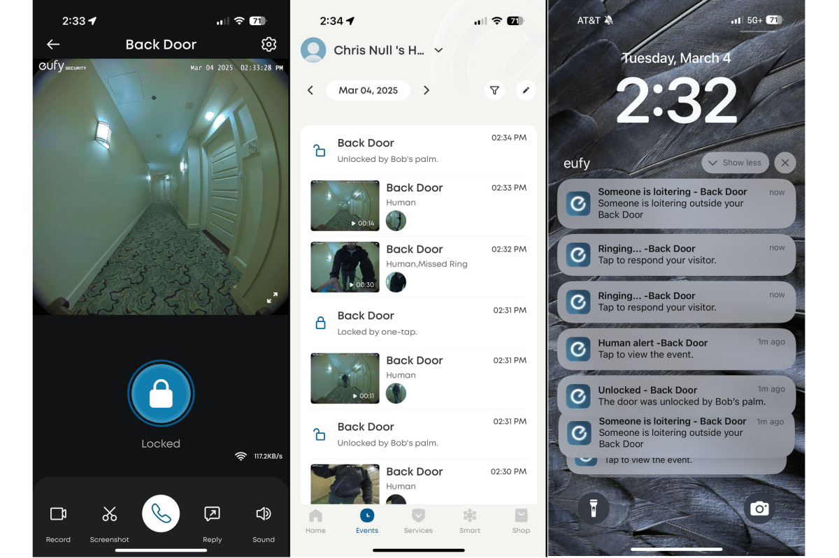 Eufy App Screenshots