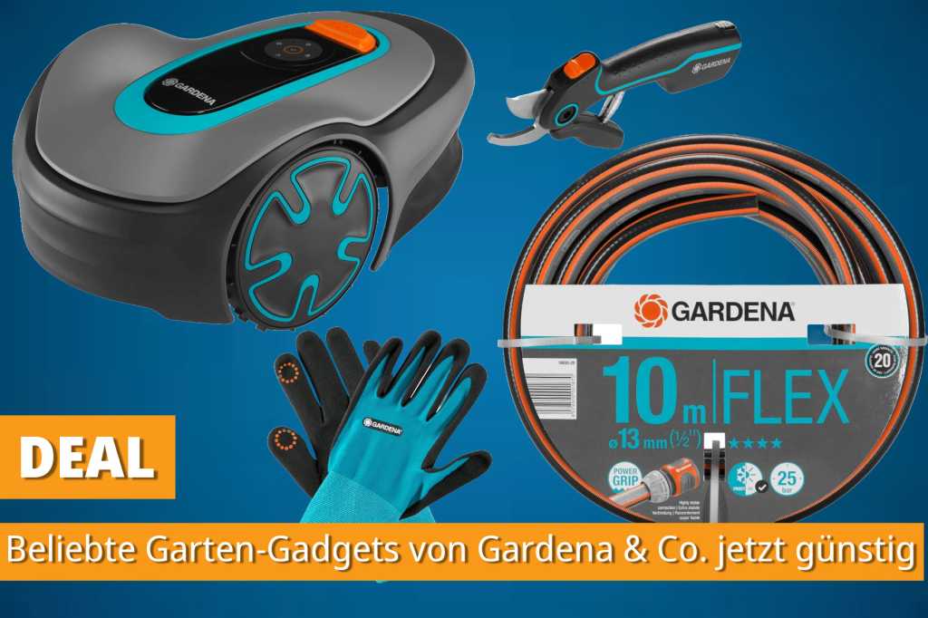 Image: Diese Gadgets brauchen Sie fÃ¼r Ihren Garten: Top-Deals von Gardena & Co. zu SchnÃ¤ppchen-Preisen bei Amazon