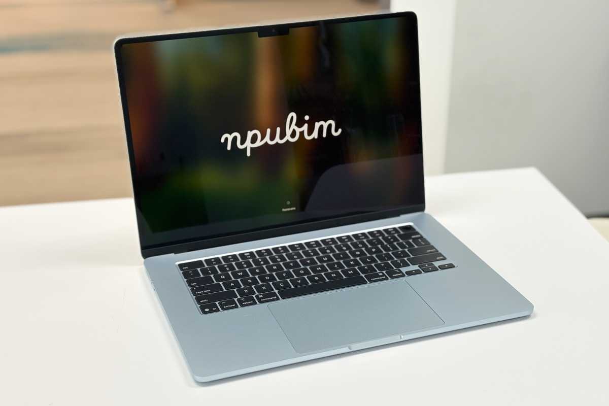 MacBook Air M4 Azul Cielo npubim