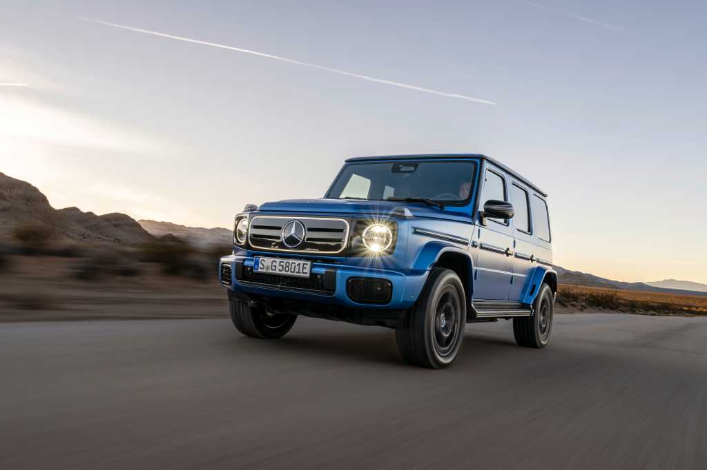 Image: Mercedes G 580 im Test: Der ikonische GelÃ¤ndewagen wird zum Elektroauto