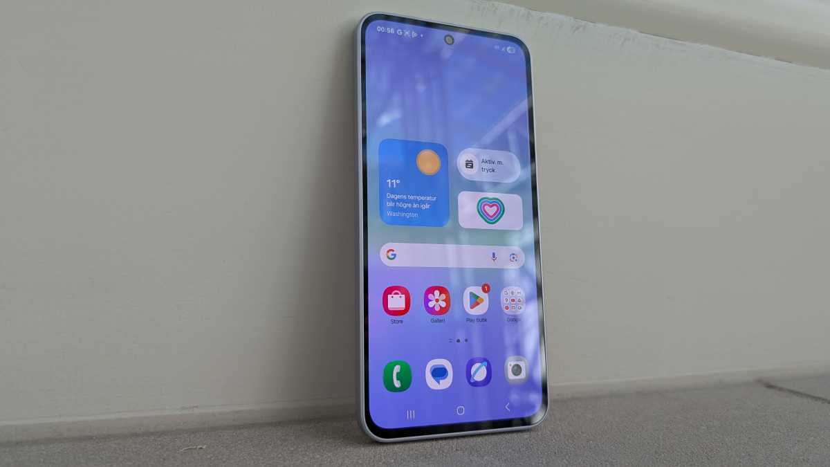 Galaxy A36 gränssnitt