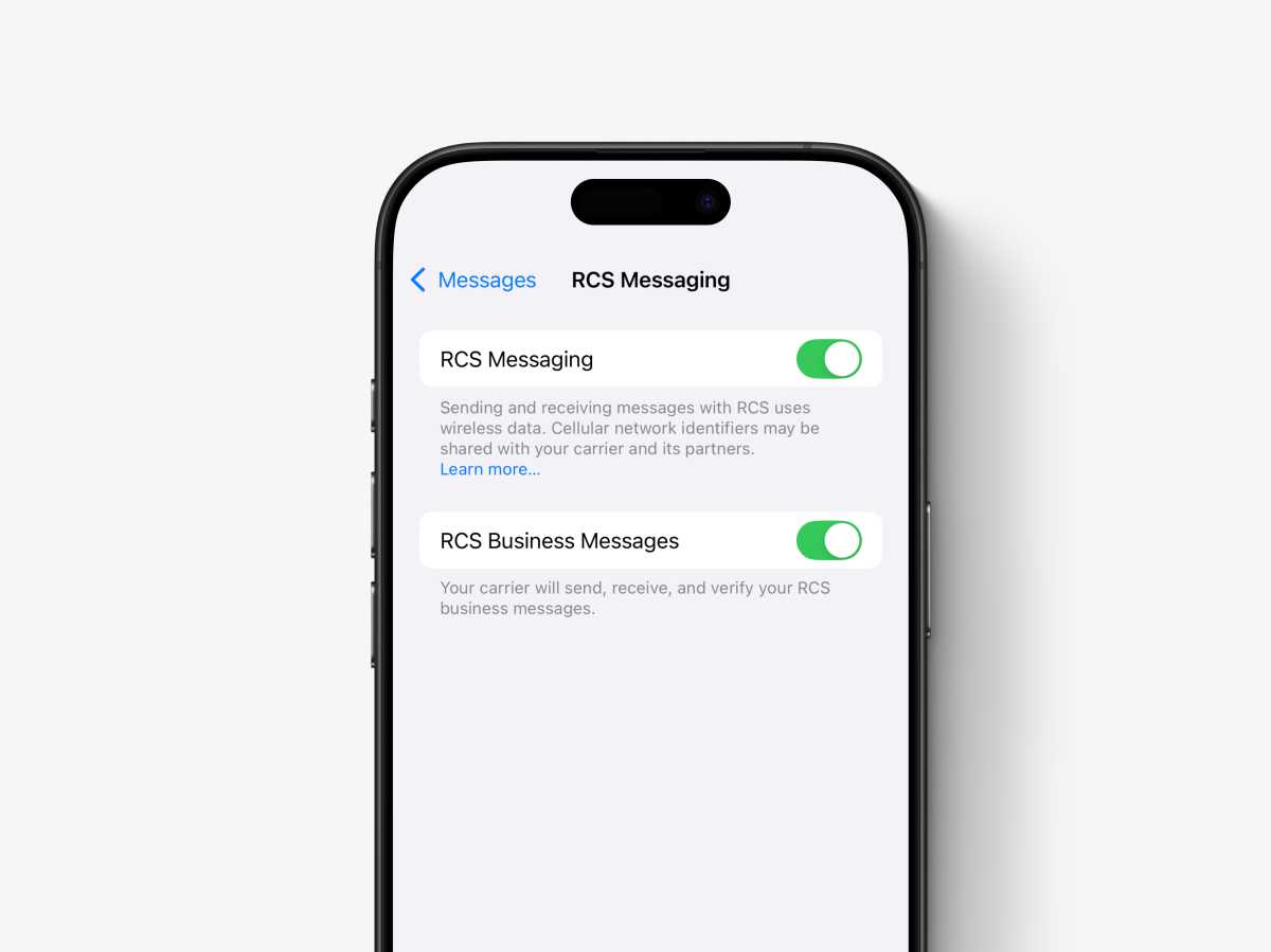 RCS iPhone
