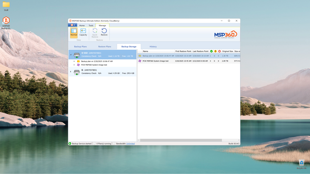 MSP360 Desktop Backup