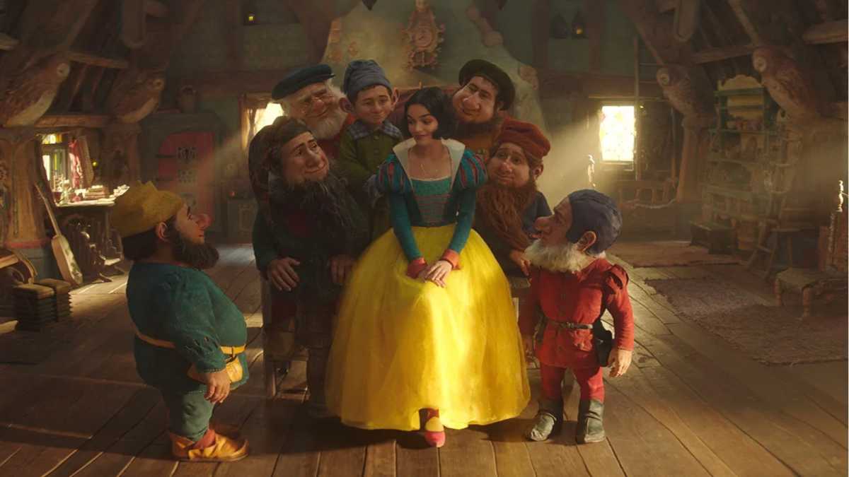 Snow White and the dwarves