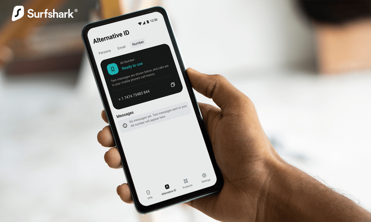 Surfshark how use alternative number