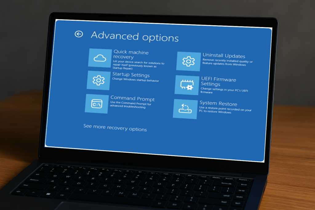 Image: Microsoft fÃ¼hrt Windows Quick Recovery ein â kaputtes Windows aus der Ferne retten