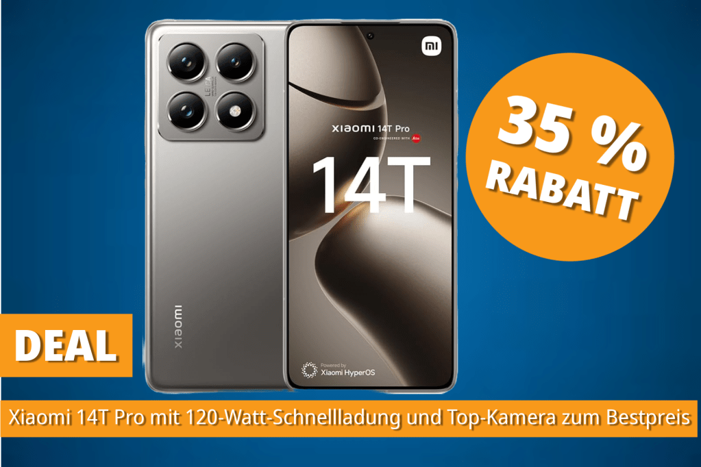 Image: Samsung & Apple kÃ¶nnen einpacken: Xiaomi 14T Pro mit High-End-Ausstattung zum SchnÃ¤ppchenpreis