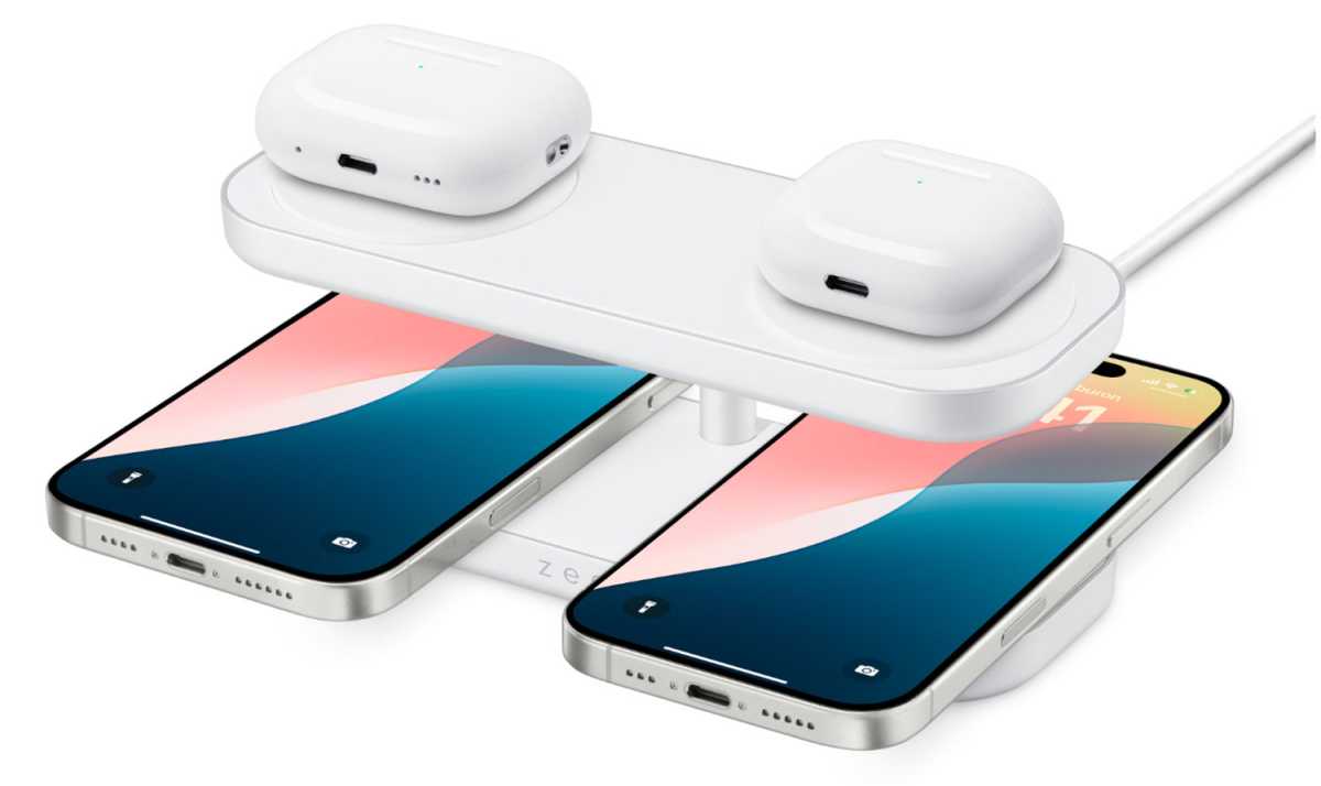 Zens Quattro Wireless Charger Pro 4 Airpods